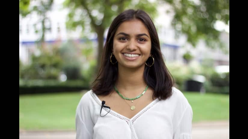 An Indian-origin girl from the United States won the Campaign Award for hwe initiative that demanded free sanitary napkins to girls from low income households. Image via Facebook
